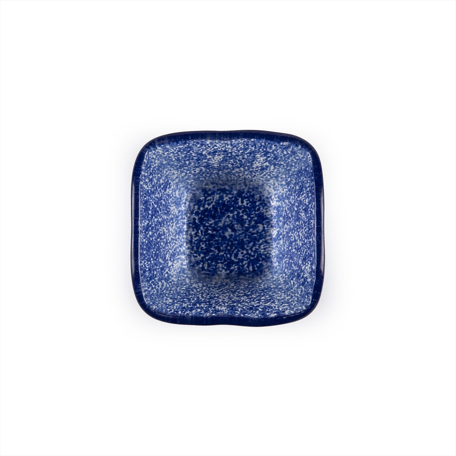 Glass Dinnerware 2.25" x 2.25" x h:1.5" 2 oz. Square Blue Glass Ramekin (Set of 6)