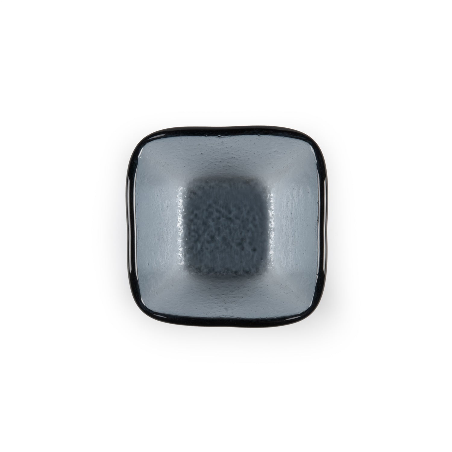 Glass Dinnerware 2.25" x 2.25" x h:1.5" 2 oz. Square Charcoal Glass Ramekin (Set of 6)