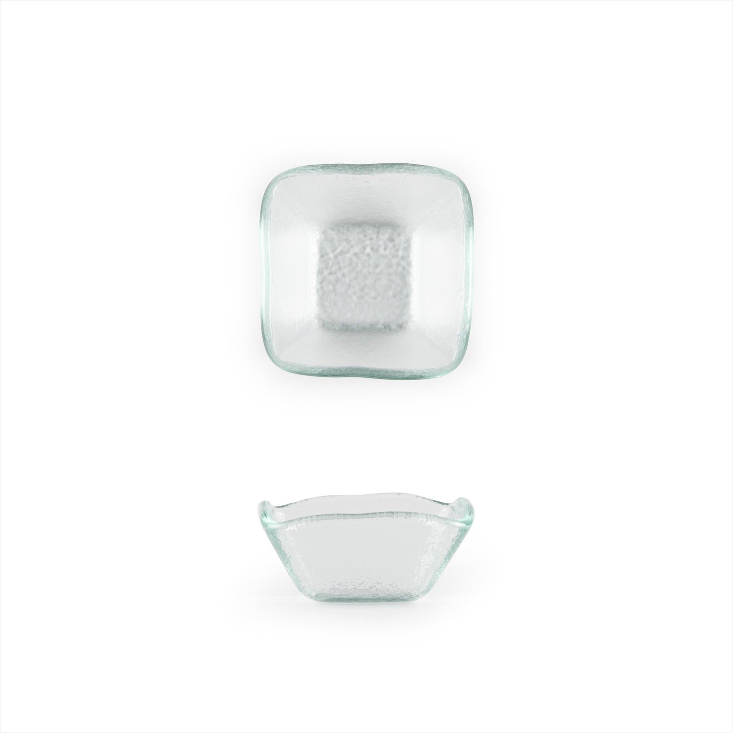 Glass Dinnerware 2.25" x 2.25" x h:1.5" 2 oz. Square Clear Glass Ramekin (Set of 6)