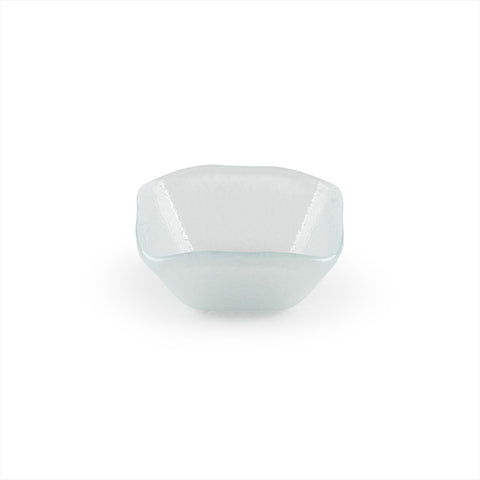 Glass Dinnerware 2.25" x 2.25" x h:1.5" 2 oz. Square Frosted Glass Ramekin (Set of 6)