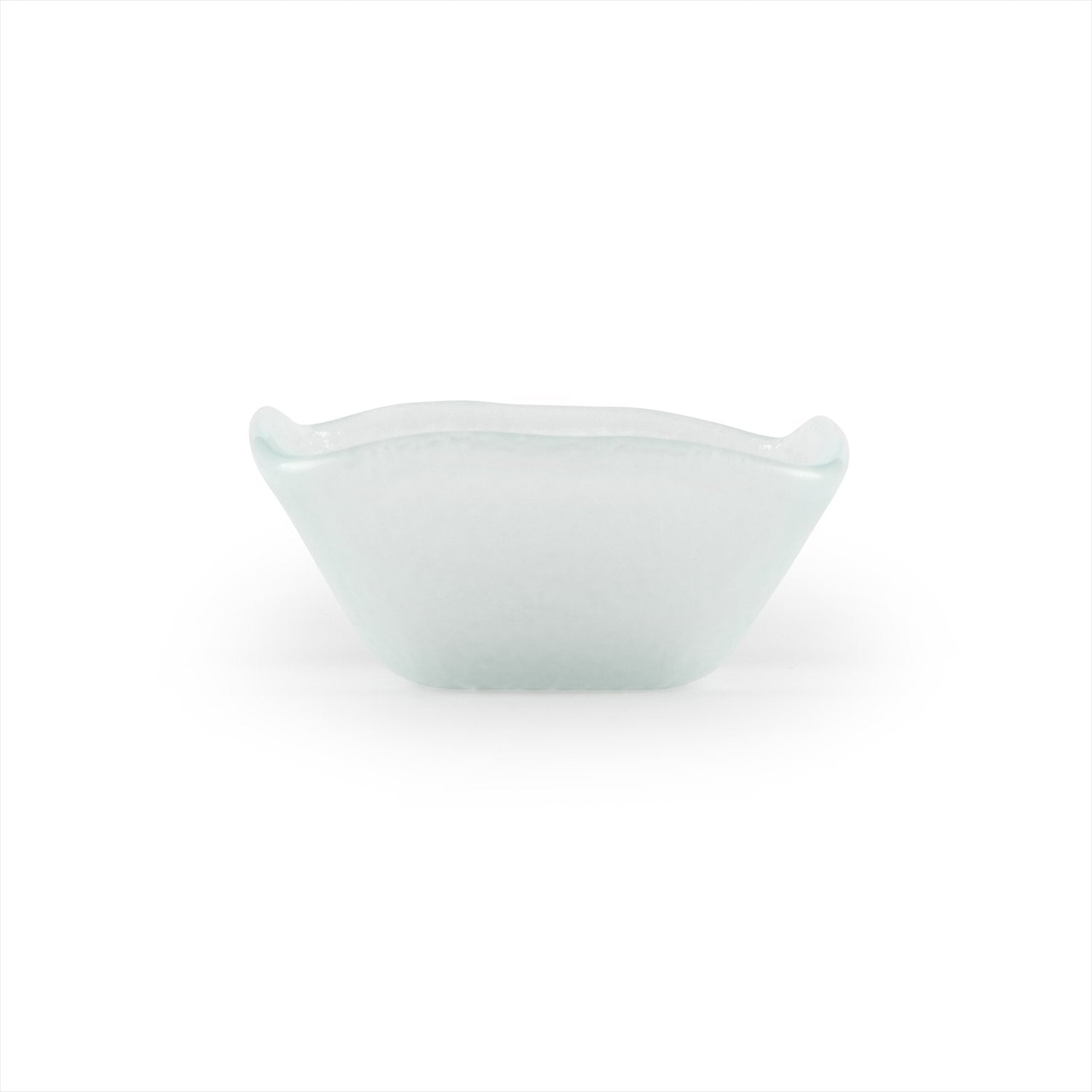 Glass Dinnerware 2.25" x 2.25" x h:1.5" 2 oz. Square Frosted Glass Ramekin (Set of 6)