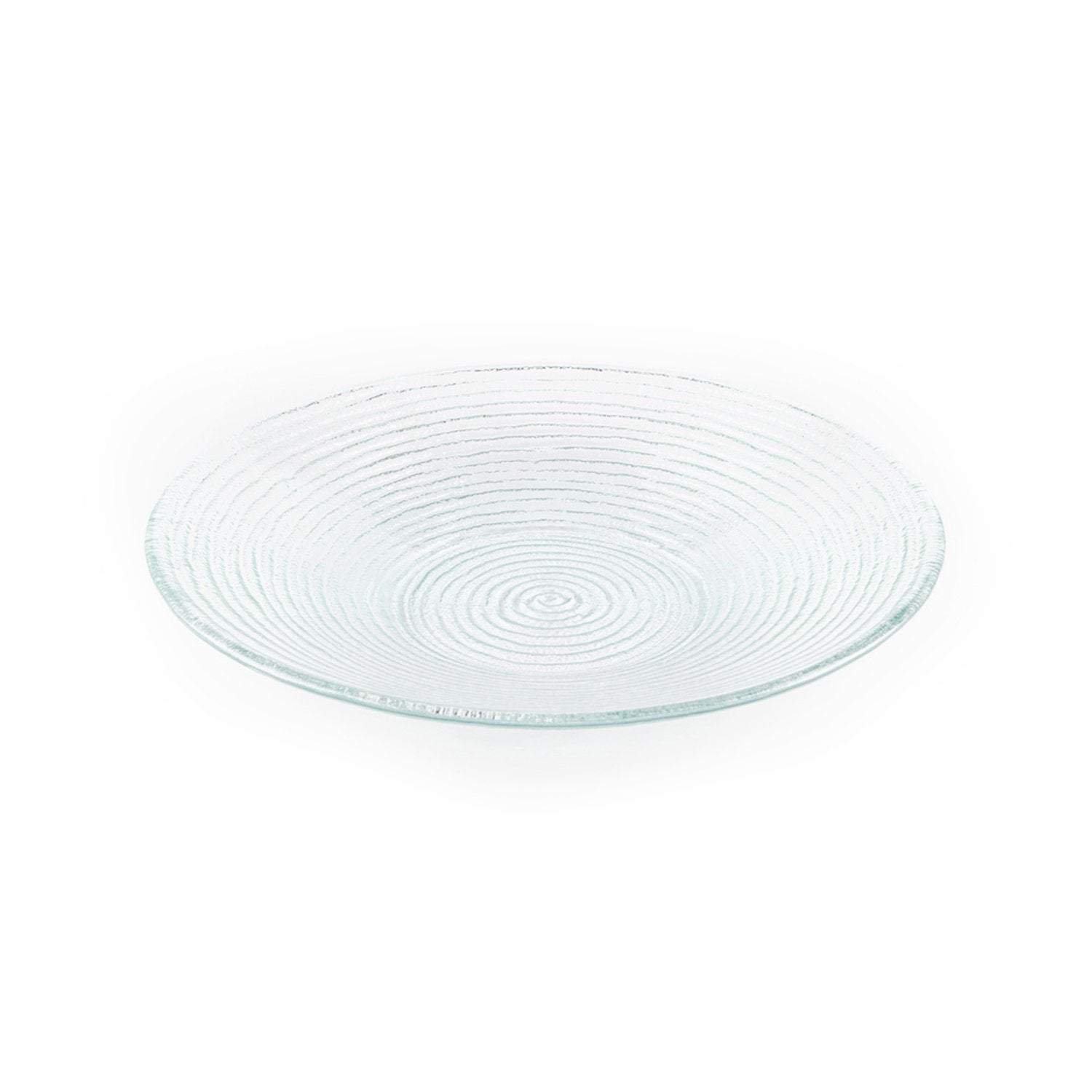 Glass Dinnerware dia.13.75" h:2" 58 oz. Round Clear Glass Bowl