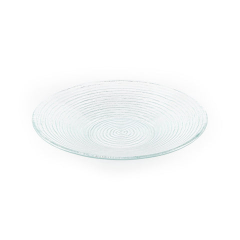 Glass Dinnerware dia.13.75" h:2" 58 oz. Round Clear Glass Bowl