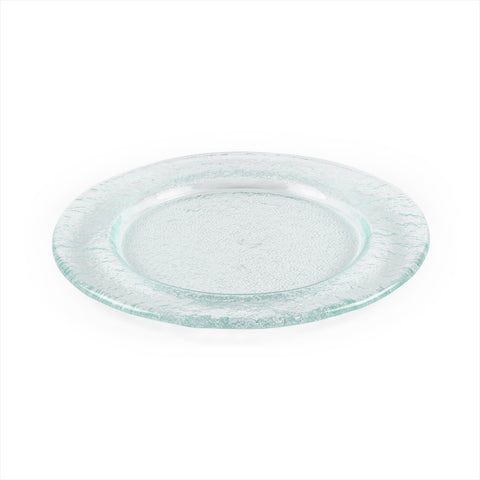 Glass Dinnerware dia.9" Round Clear Glass Plate