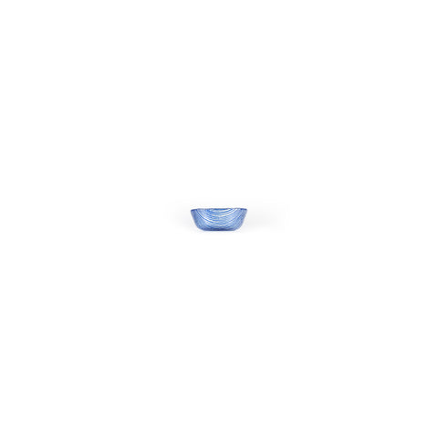 Glass Dinnerware dia.2.75" h:1.25" 4 oz. Round Blue Glass Ramekin (Set of 4)