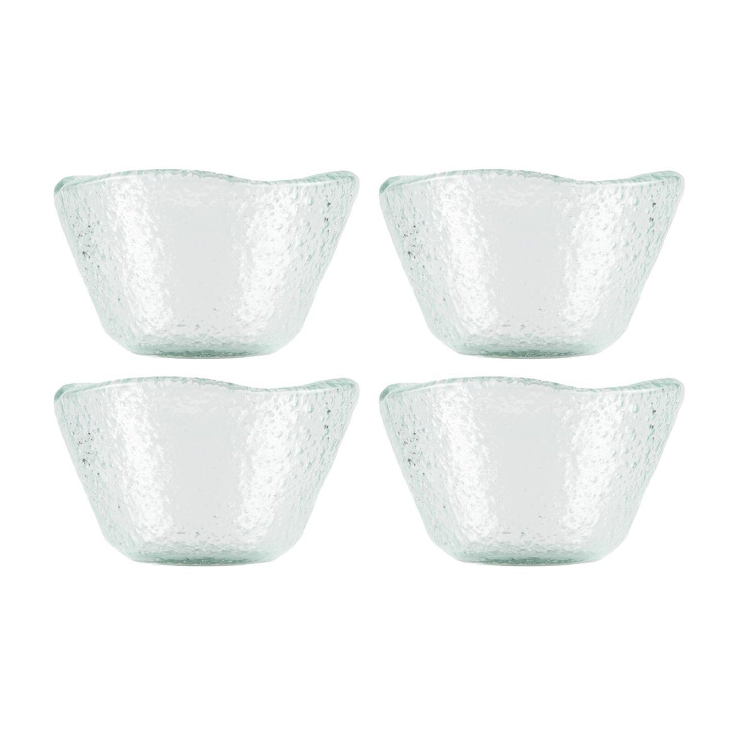 Glass Dinnerware dia.3.25" h:2" 4 oz. Round Clear Glass Ramekin (Set of 4)