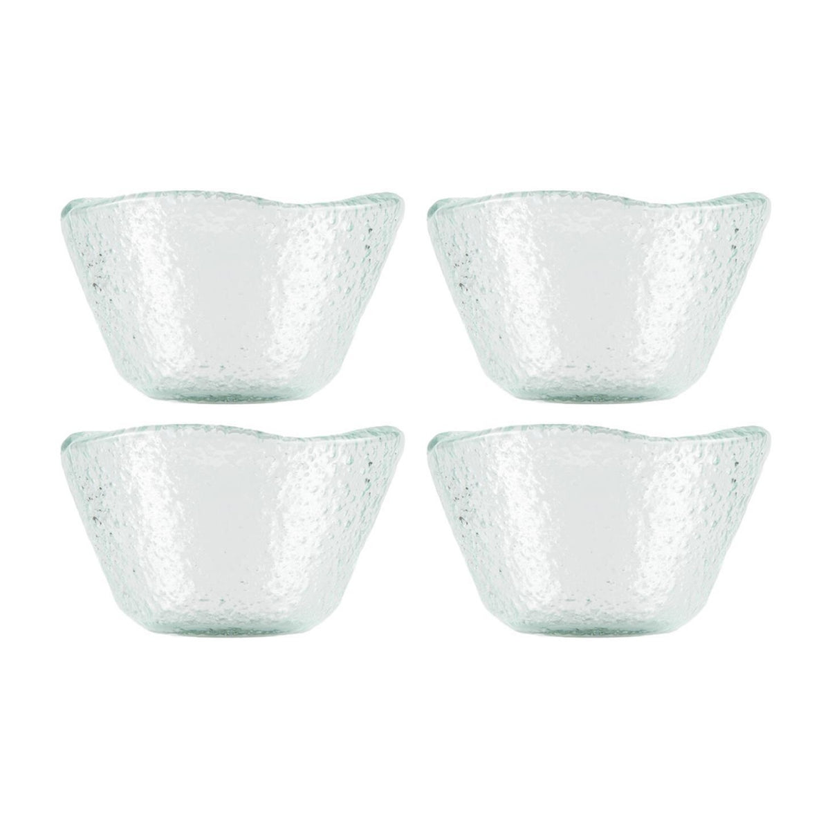 Glass Dinnerware dia.3.25" h:2" 4 oz. Round Clear Glass Ramekin (Set of 4)