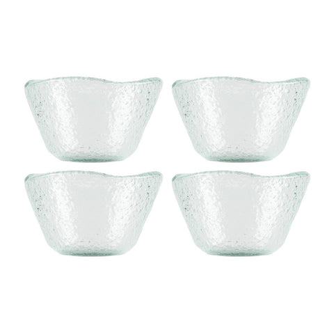 Glass Dinnerware dia.3.25" h:2" 4 oz. Round Clear Glass Ramekin (Set of 4)