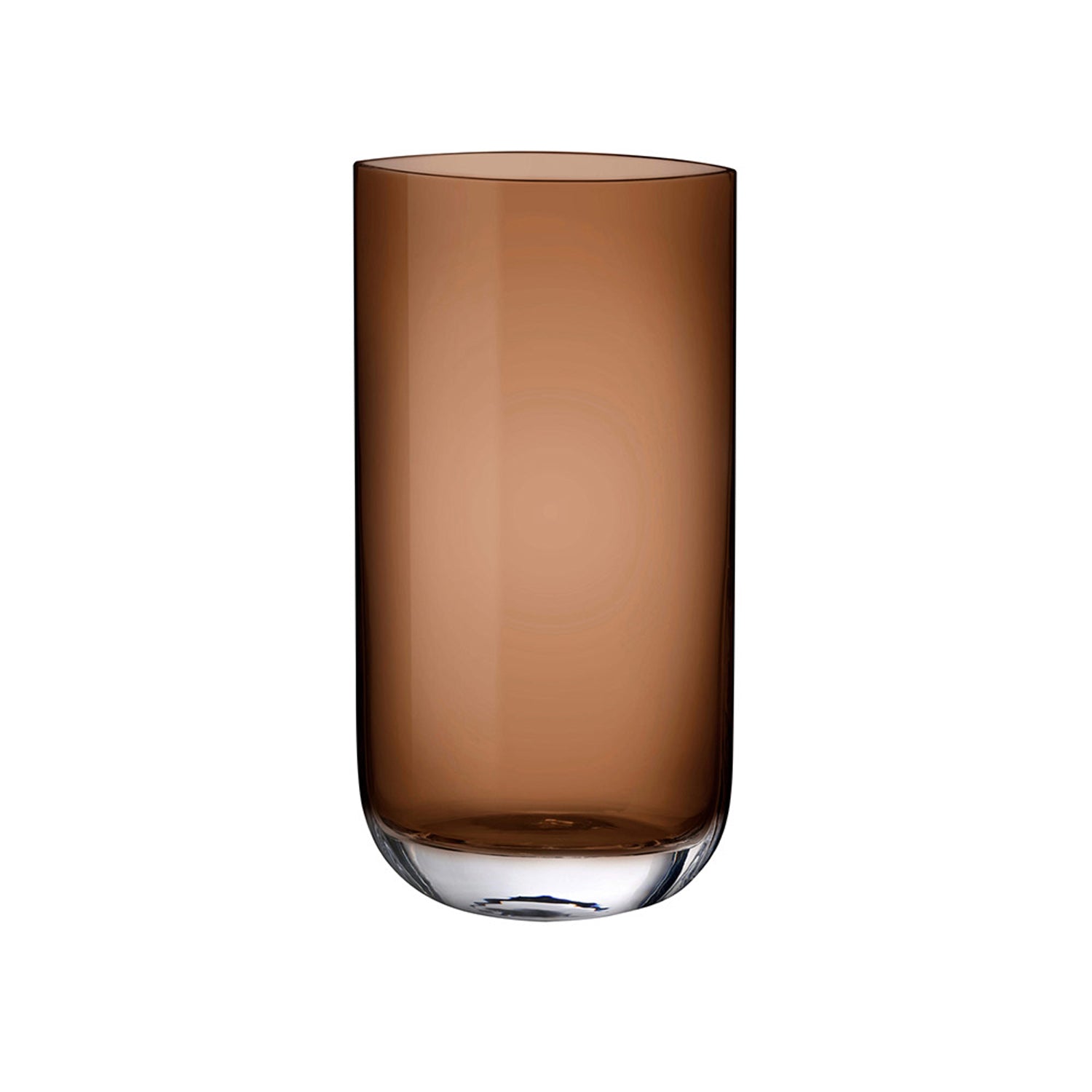 Blade Tall Vase Caramel