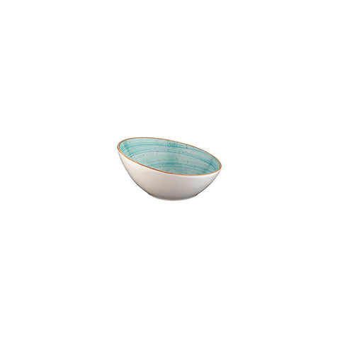 Bonna China Sea Blue dia.3.25" h:1.75" 2 oz. Round Blue Porcelain Ramekin (Set of 4)