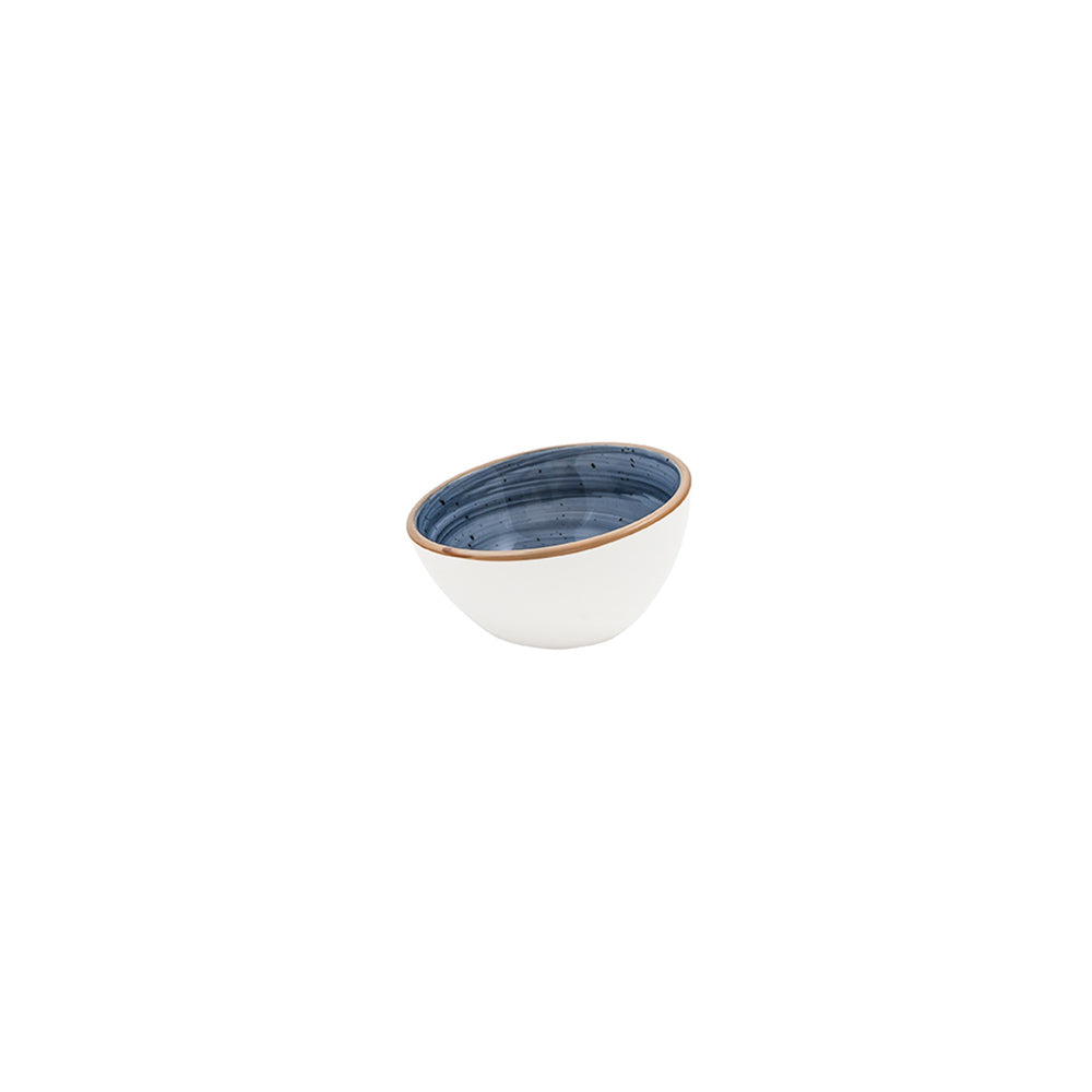 Bonna China Night Blue dia.3.25" h:1.75" 2 oz. Round Blue Porcelain Ramekin (Set of 4)