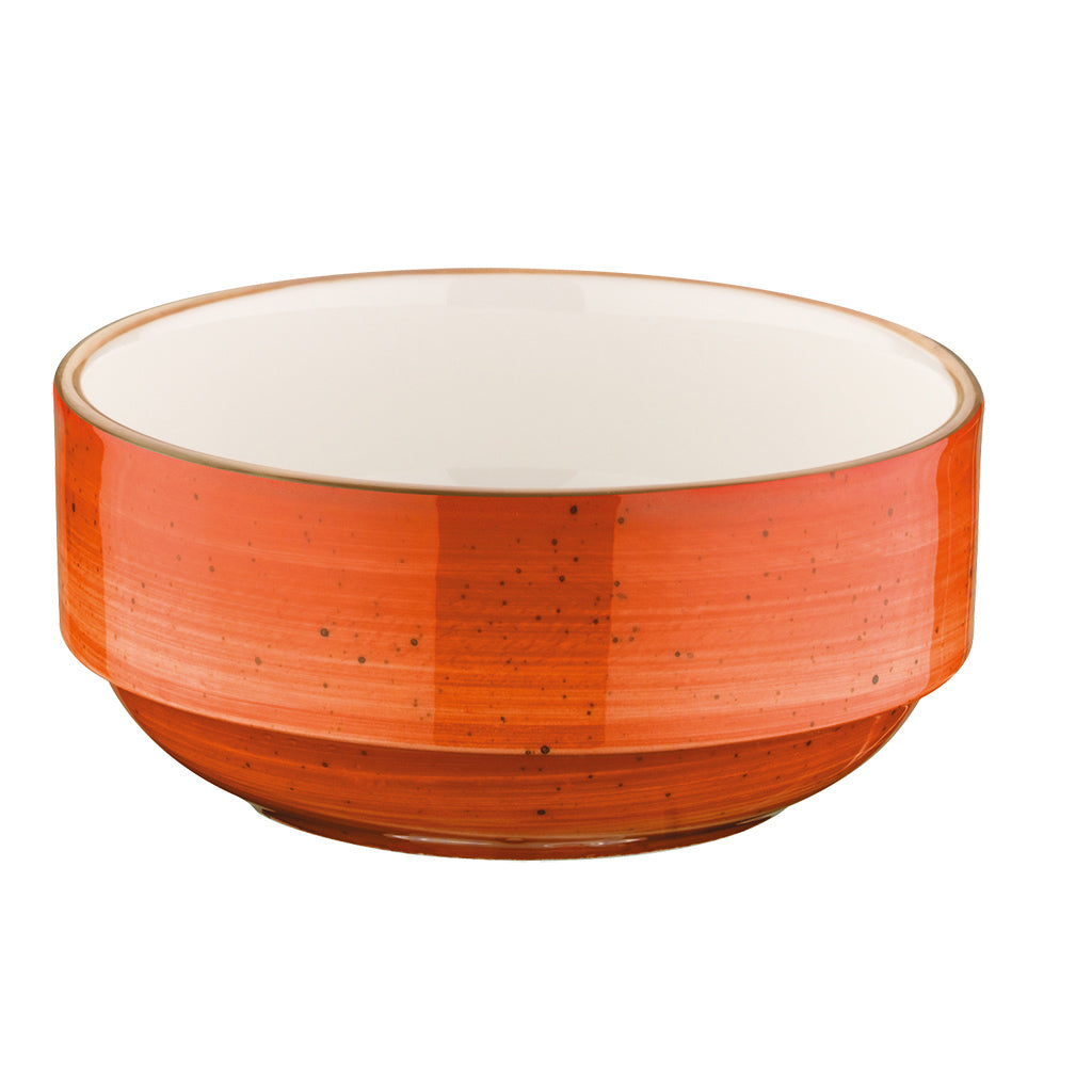 Bonna China Sienna dia.3" h:1.5" 4 oz. Round Terracotta Porcelain Ramekin (Set of 4)