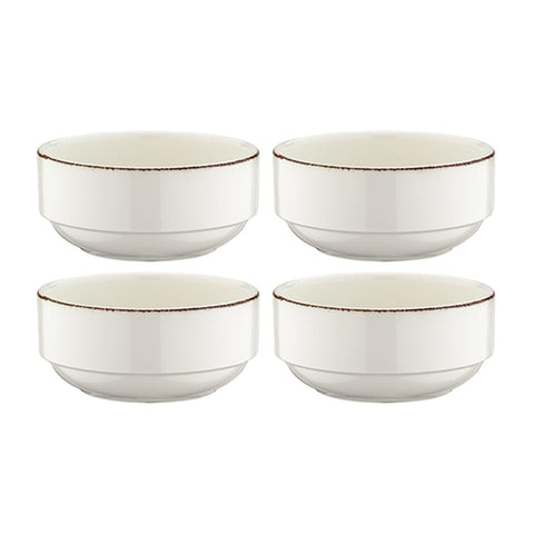 Bonna China Vintage dia.3" h:1.5" 4 oz. Round Decorated Porcelain Ramekin (Set of 4)