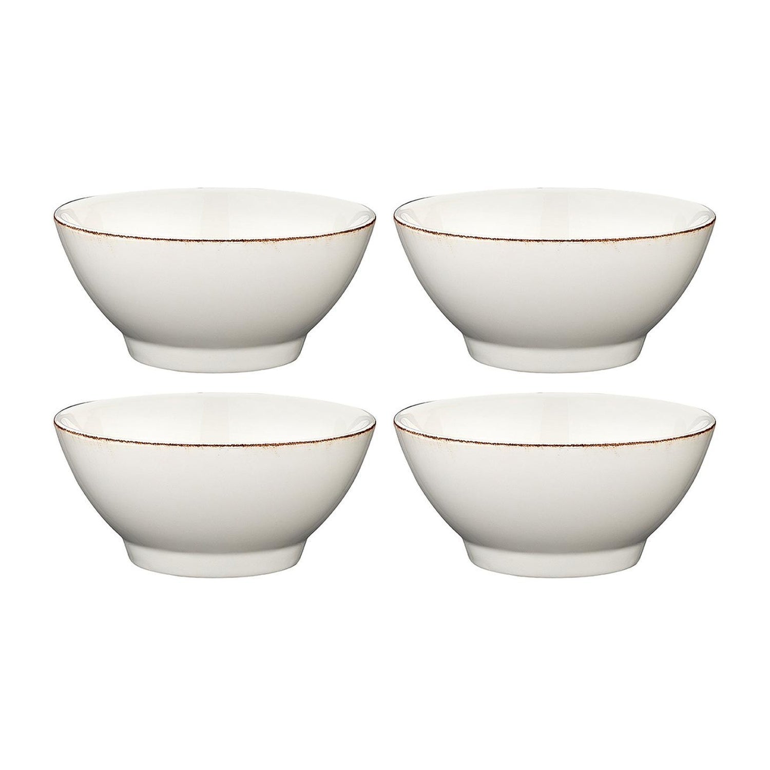 Bonna China Vintage dia.4.75" h:2.25" 10 oz. Round Decorated Porcelain Bowl (Set of 4)