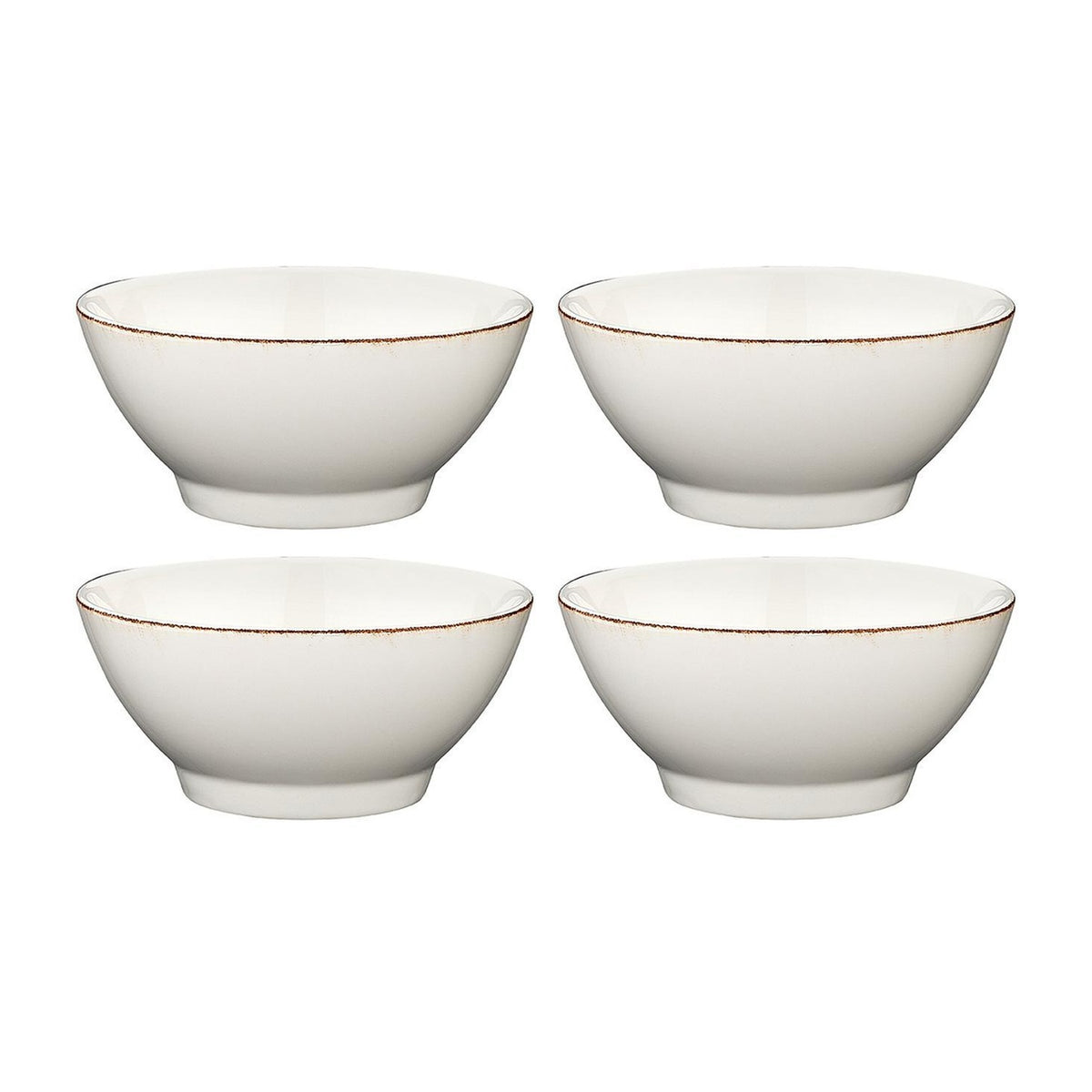 Bonna China Vintage dia.4.75" h:2.25" 10 oz. Round Decorated Porcelain Bowl (Set of 4)