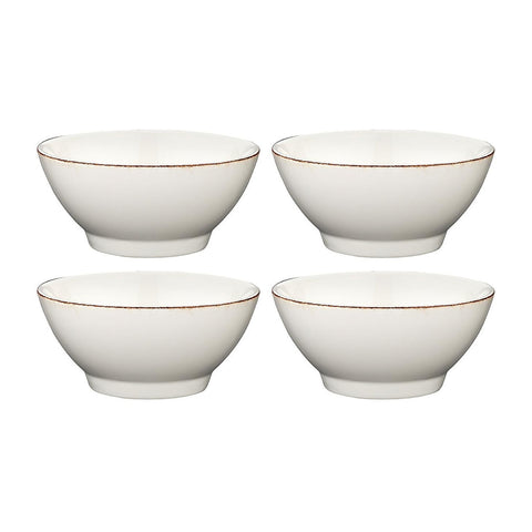 Bonna China Vintage dia.4.75" h:2.25" 10 oz. Round Decorated Porcelain Bowl (Set of 4)