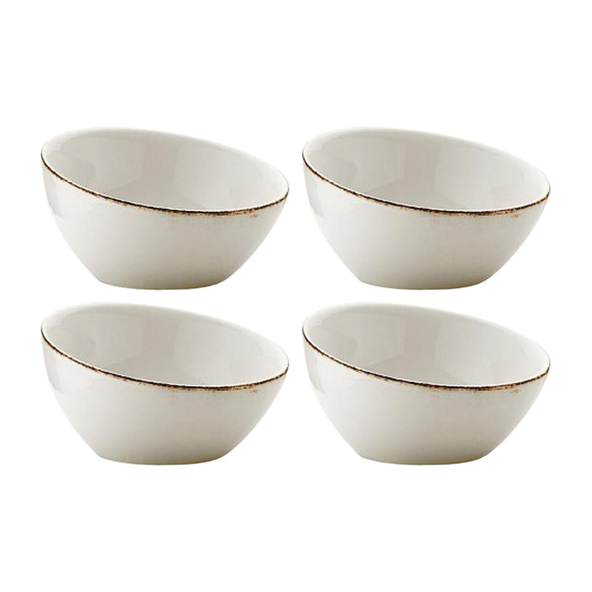 Bonna China Vintage dia.3.25" h:1.75" 2 oz. Round Decorated Porcelain Ramekin (Set of 4)