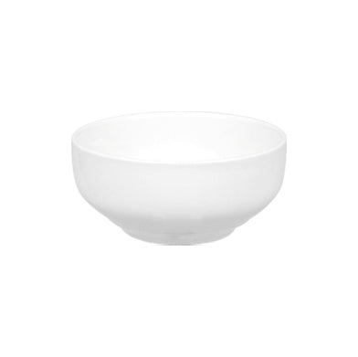 Delta-Coupe Round White Porcelain Bowl  dia.5" h:2.5" 14 oz. (Set of 4)