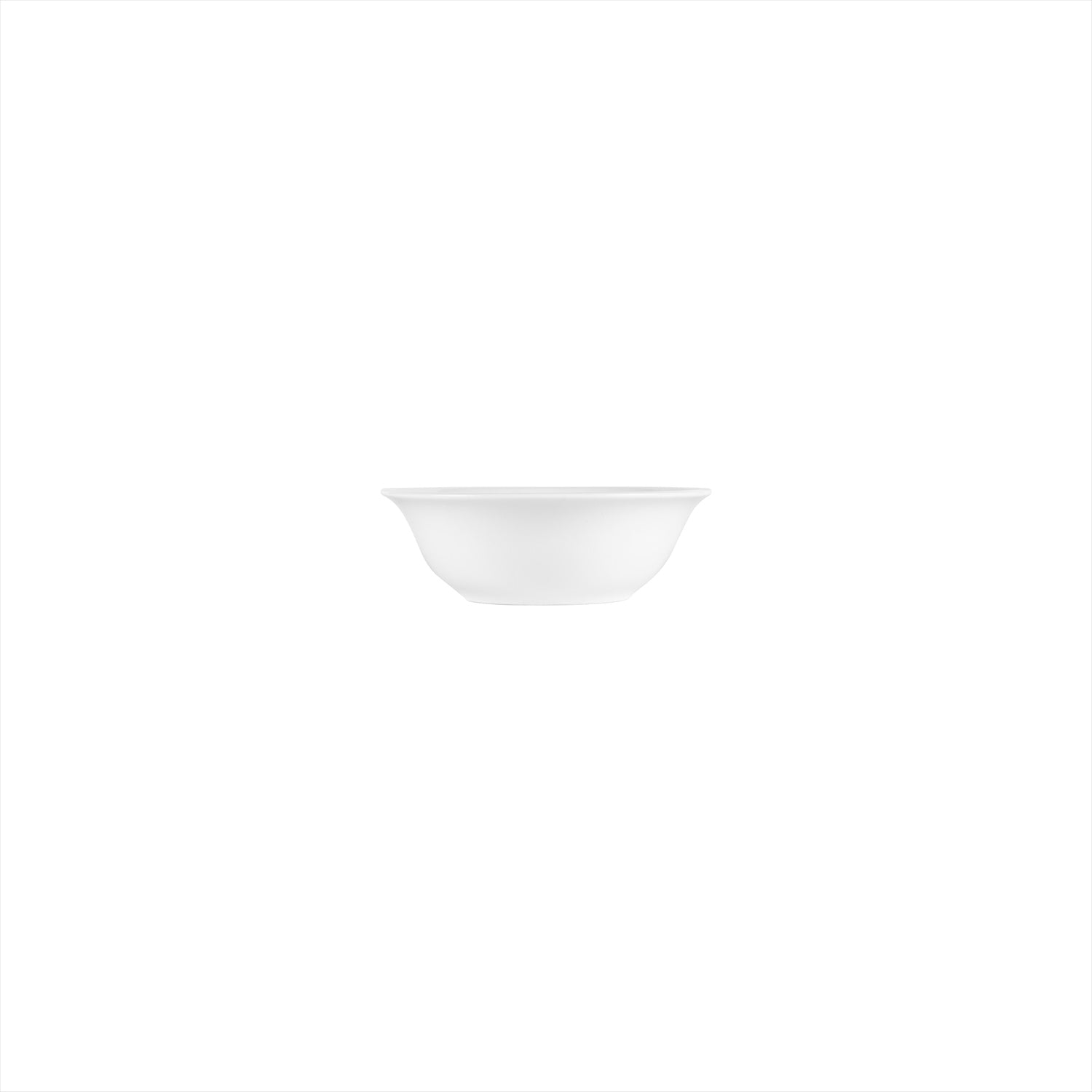 Porcelain Delta-Coupe dia.5.5" h:1.75" 10 oz. Round White Porcelain Bowl (Set of 4)