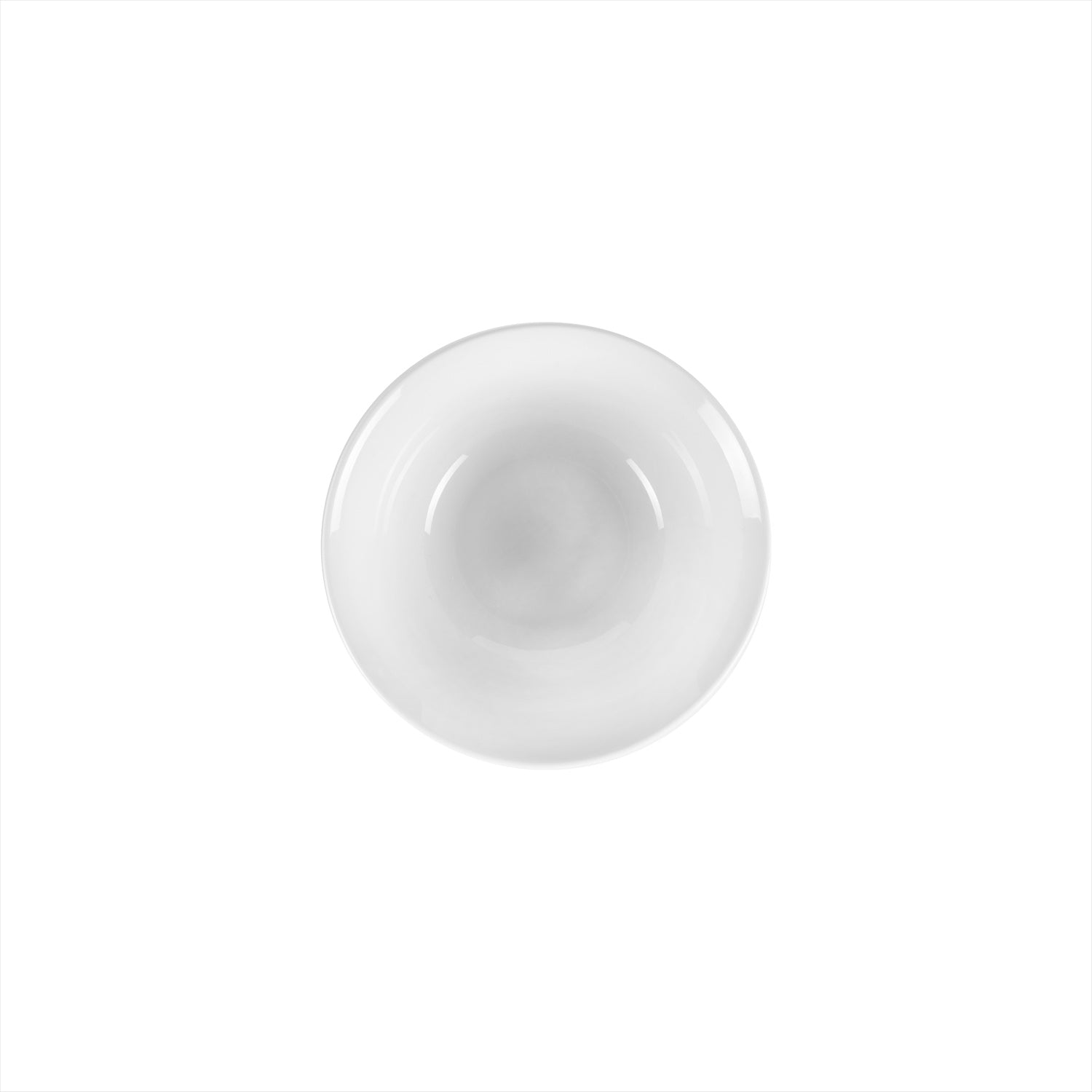 Porcelain Delta-Coupe dia.7.5" h:2.5" 25 oz. Round White Porcelain Bowl (Set of 4)