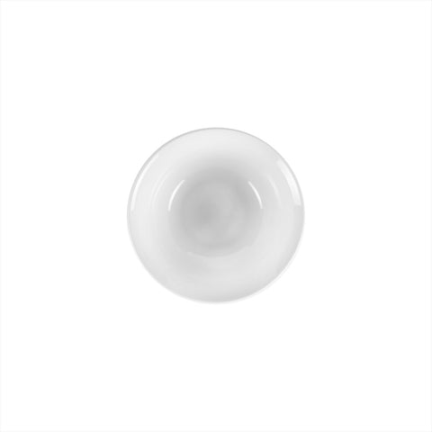 Porcelain Delta-Coupe dia.7.5" h:2.5" 25 oz. Round White Porcelain Bowl (Set of 4)