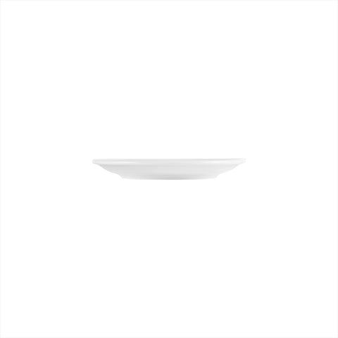 Porcelain Delta-Coupe dia.8.25" Round White Porcelain Plate (Set of 4)