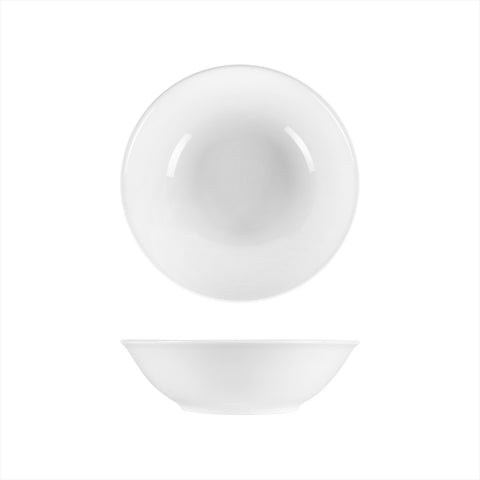 Porcelain Delta-Coupe dia.9" h:2.75" 42 oz. Round White Porcelain Bowl (Set of 4)