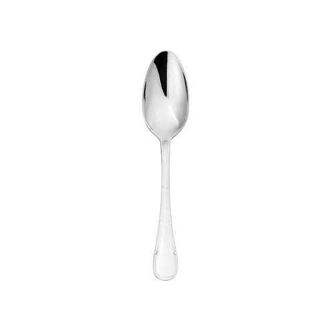 Flatware Ruban 8.25"  Silver Stainless Steel Serving Spoon 18/10 (Set of 12)