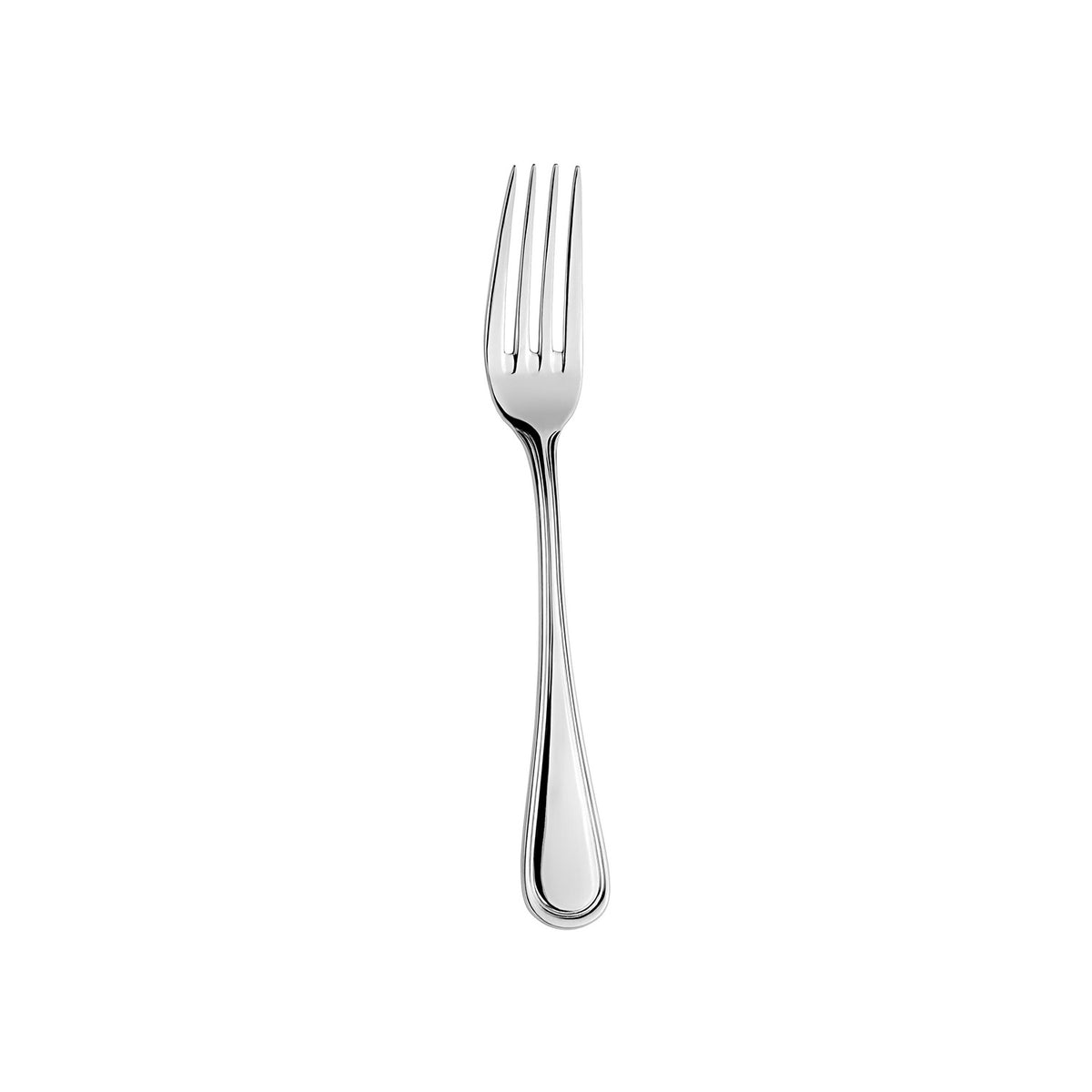 Flatware Anser 8.25"  Silver Stainless Steel Dinner Fork 18/10 (Set of 12)