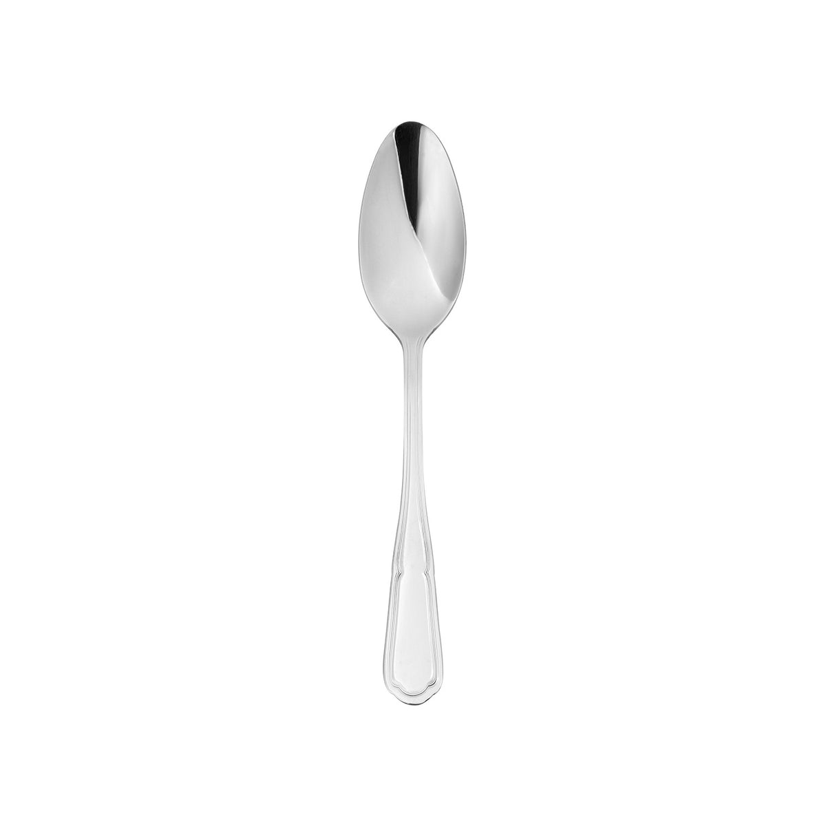 Flatware Ingres 8.25"  Silver Stainless Steel Serving Spoon 18/0 (Set of 12)