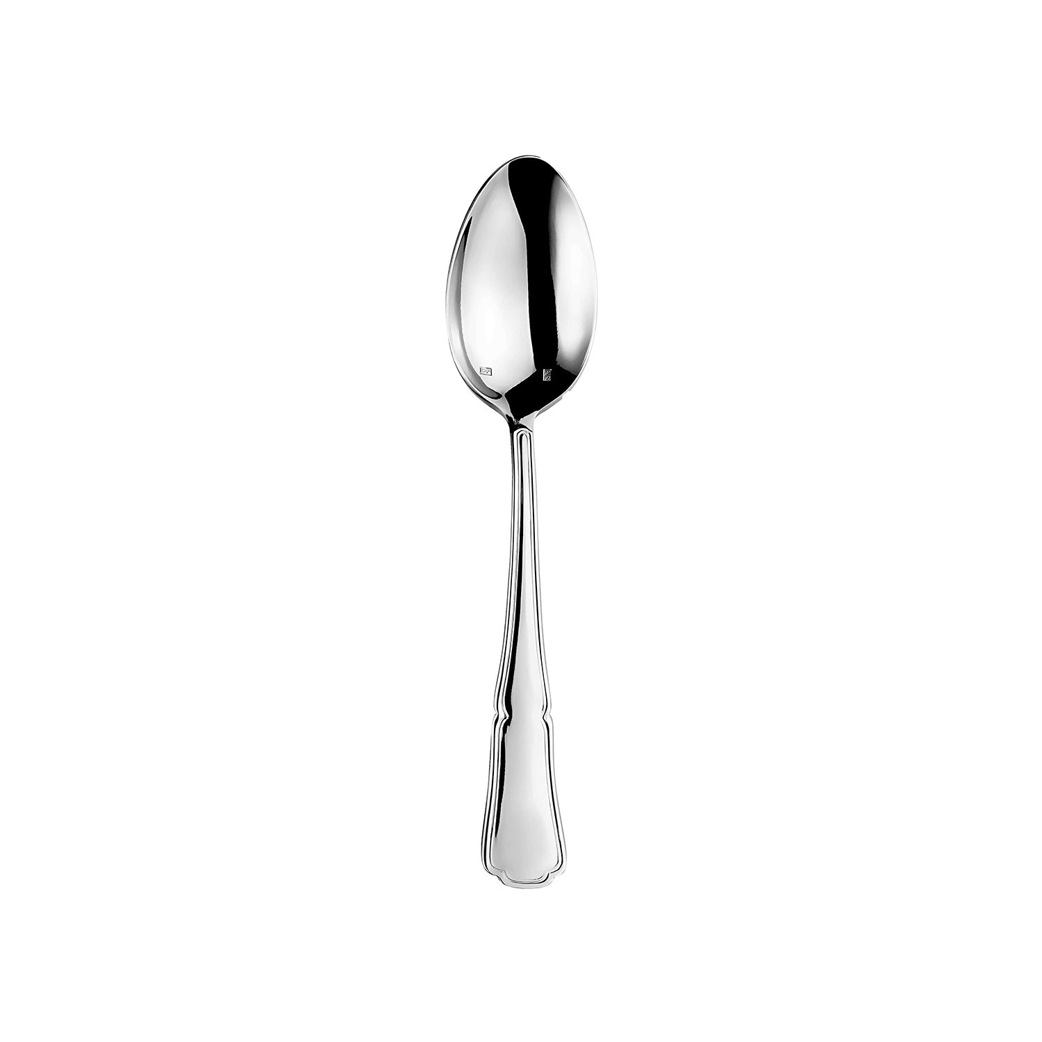 Flatware Contour 8.25"  Silver Stainless Steel Serving Spoon 18/10 (Set of 12)