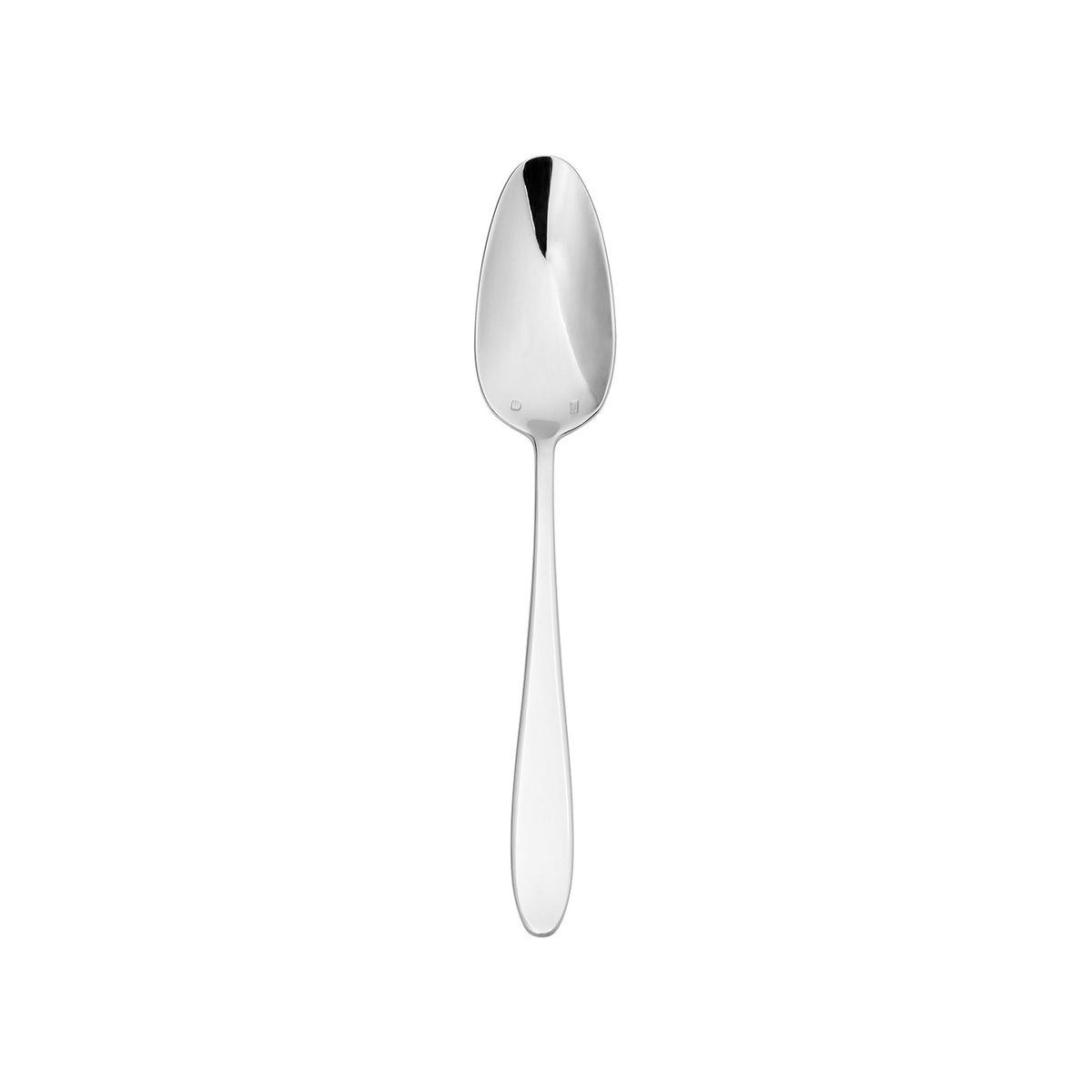 Flatware Anzo 8.5"  Silver Stainless Steel Serving Spoon 18/10 (Set of 12)