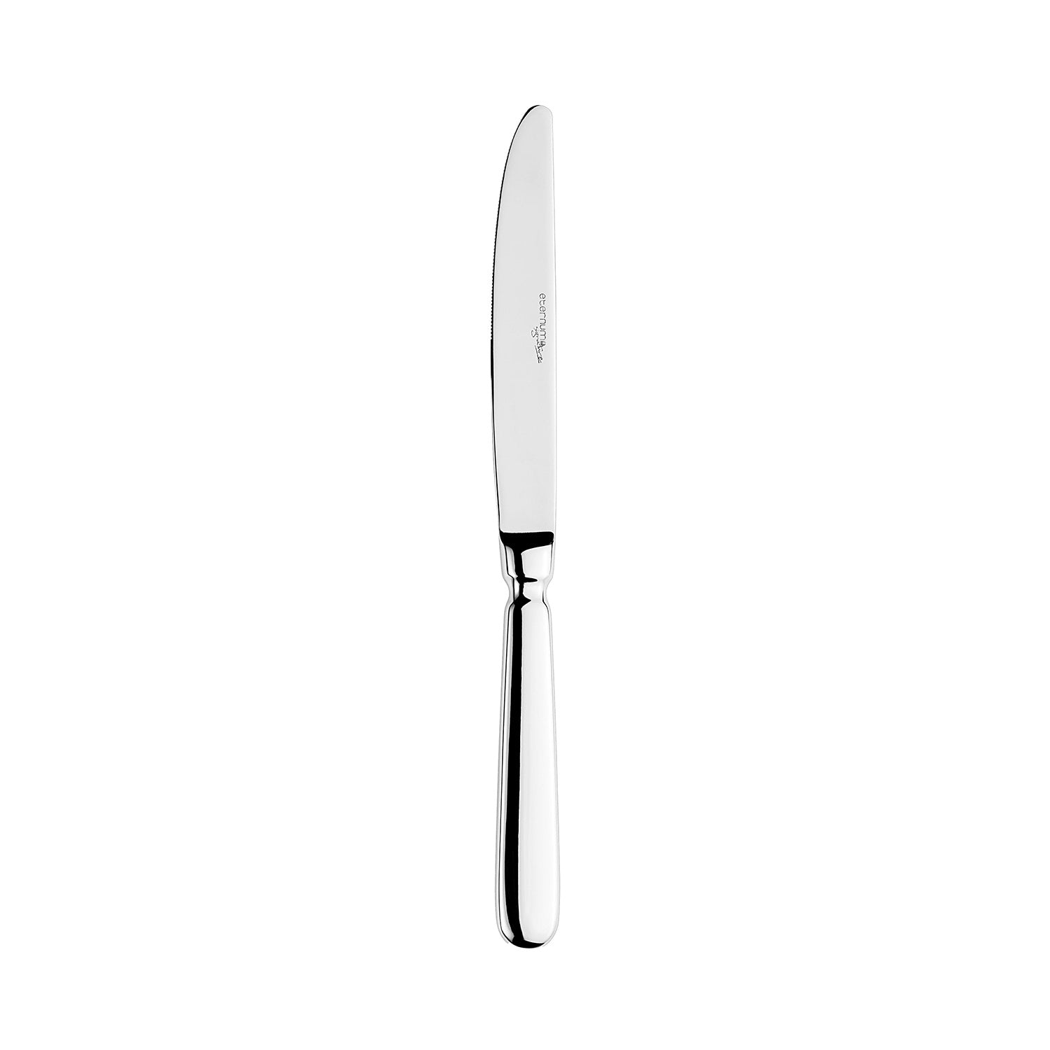 Flatware Baguette LM 9.25"  Silver Stainless Steel Dinner Knife Mono 18/10 (Set of 12)