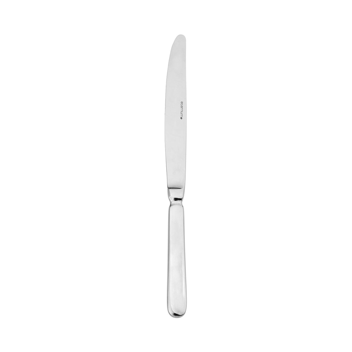 Flatware Eco Baguette 9.5"  Silver Stainless Steel Dinner Knife Mono 18/0 (Set of 12)