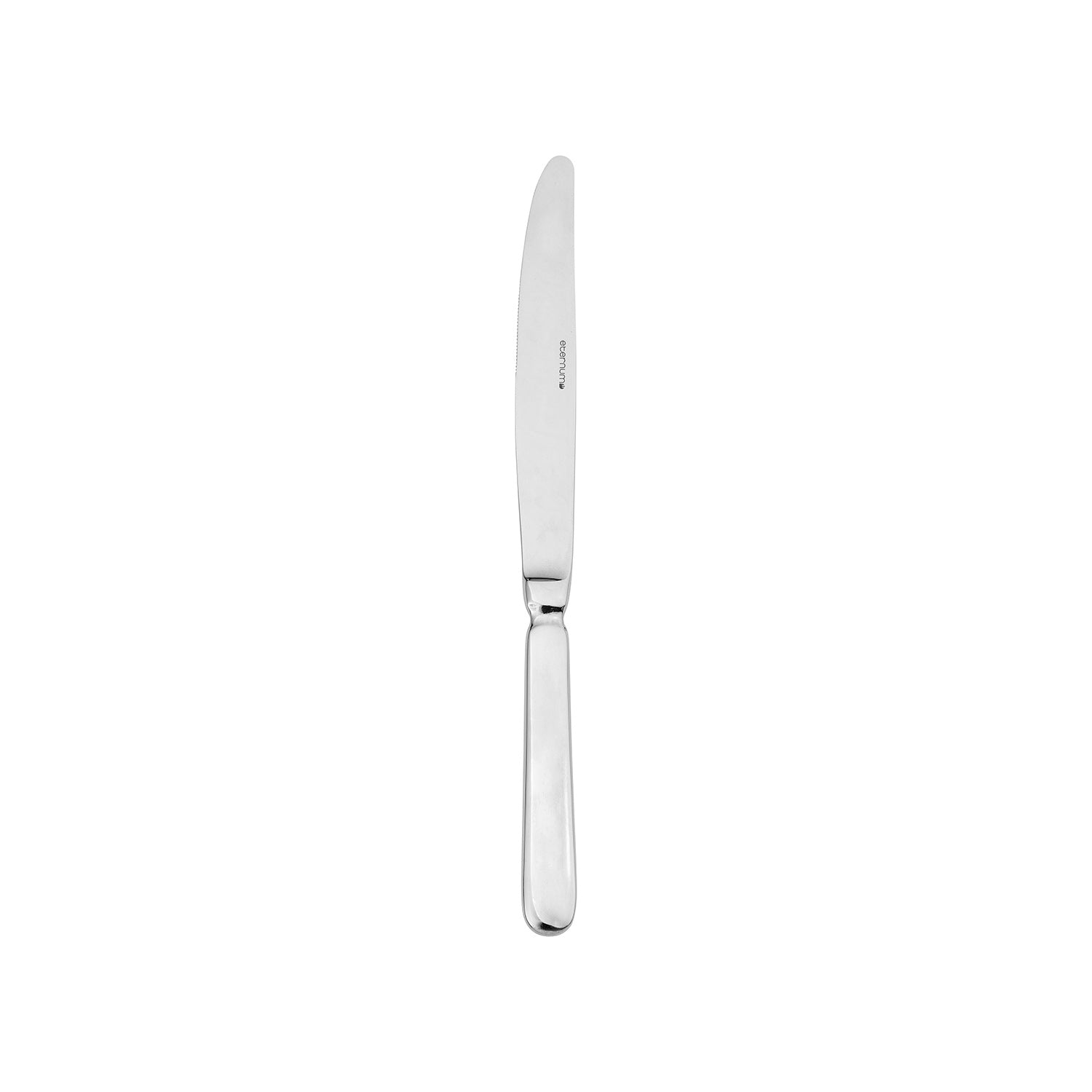 Flatware Eco Baguette 8.25"  Silver Stainless Steel Dessert Knife Mono 18/0 (Set of 12)