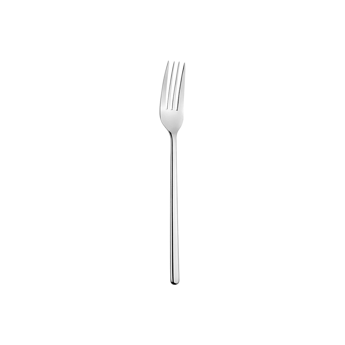 Flatware X-Lo 7.5"  Silver Stainless Steel Dessert Fork 18/10 (Set of 12)