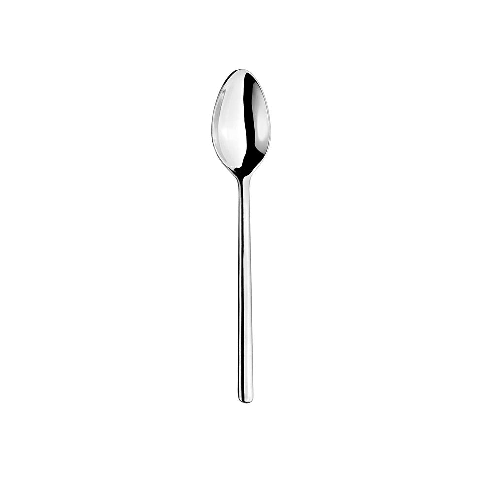 Flatware X-Lo 4.25"  Silver Stainless Steel A.D. Coffee Spoon 18/10 (Set of 12)