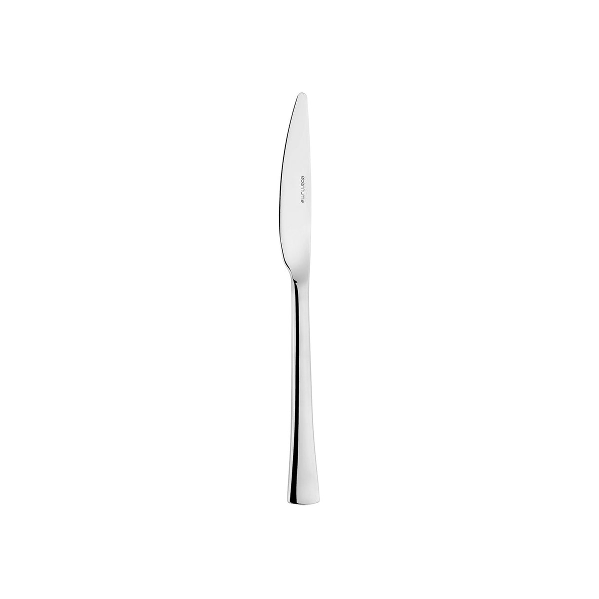 Flatware Curve 8"  Silver Stainless Steel Dessert Knife Mono 18/10 (Set of 12)