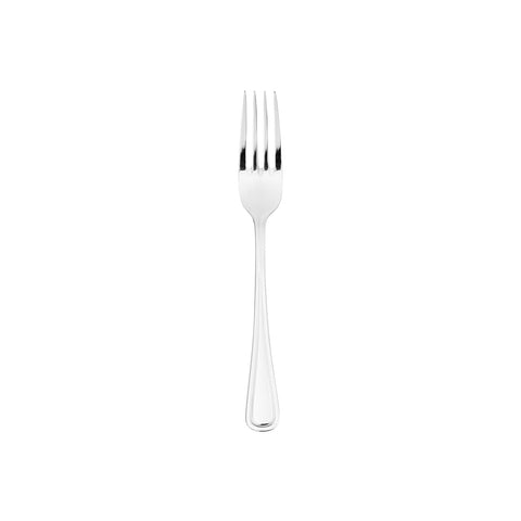 Flatware Elegance 7.75"  Silver Stainless Steel Dinner Fork 18/10 (Set of 12)