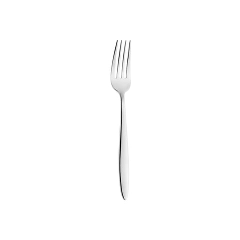 Flatware Sonate 7.75"  Silver Stainless Steel Dinner Fork 18/10 (Set of 12)