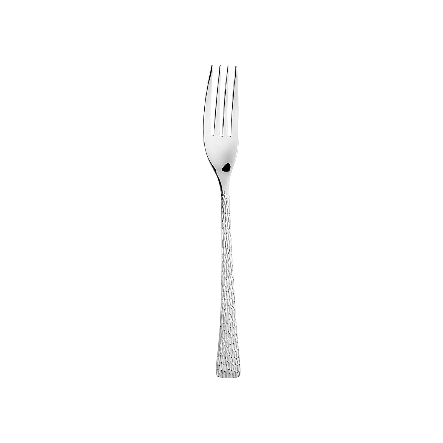 Flatware Artesia 8.25"  Silver Stainless Steel Dinner Fork 18/10 (Set of 12)