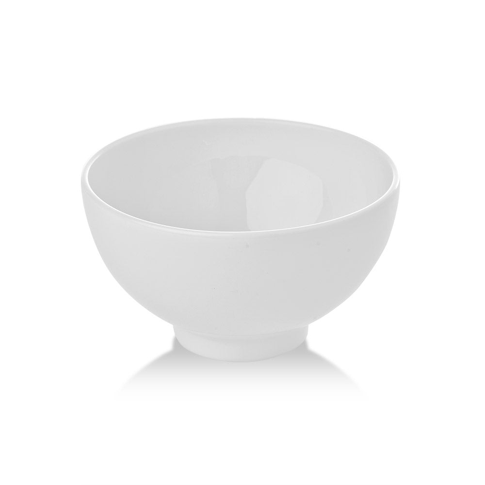 Delta-Coupe Round White Porcelain Bowl  dia.5.25" h:3" 17 oz. (Set of 4)