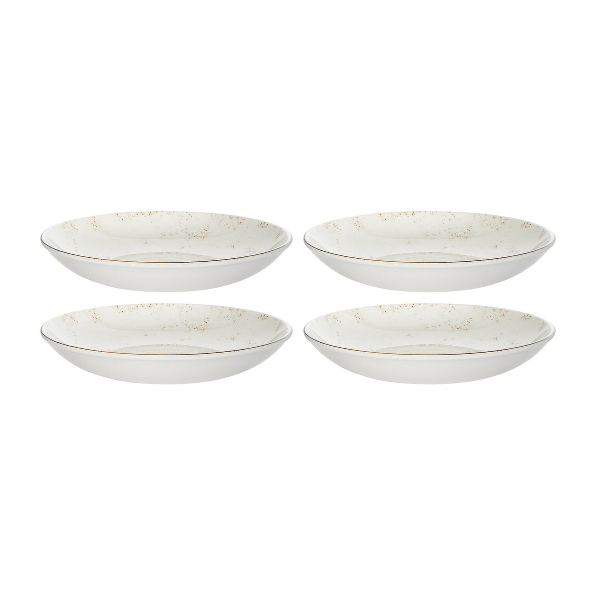 Bonna China Grano dia.9" h:2" 34 oz. Round Decorated Porcelain Bowl (Set of 4)