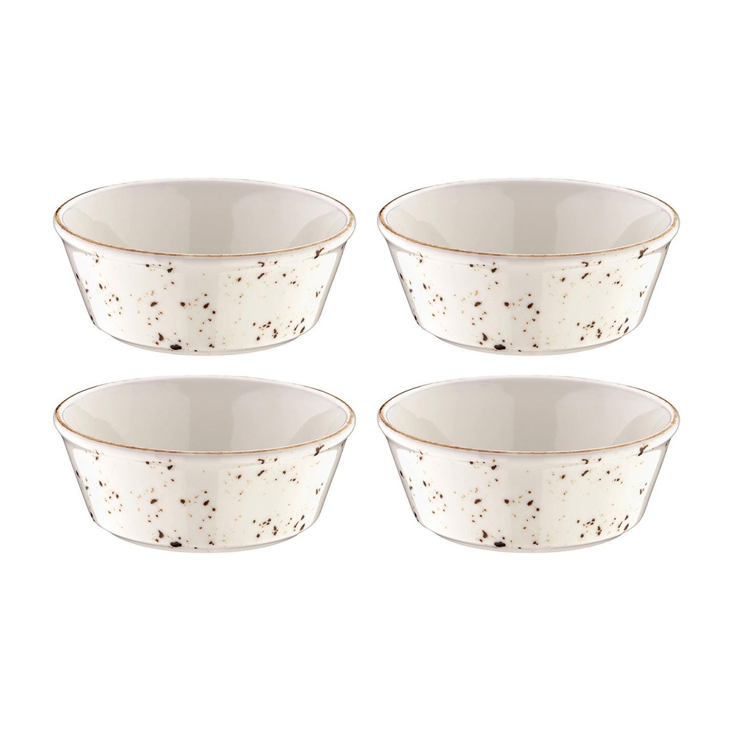 Bonna China Grano dia.4.75" h:1.75" 10 oz. Round Decorated Porcelain Bowl (Set of 4)