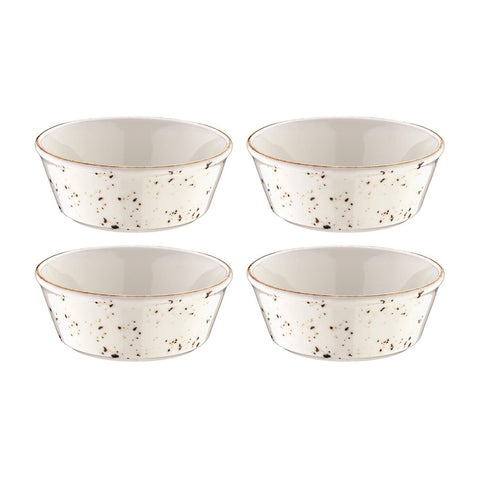 Bonna China Grano dia.4.75" h:1.75" 10 oz. Round Decorated Porcelain Bowl (Set of 4)