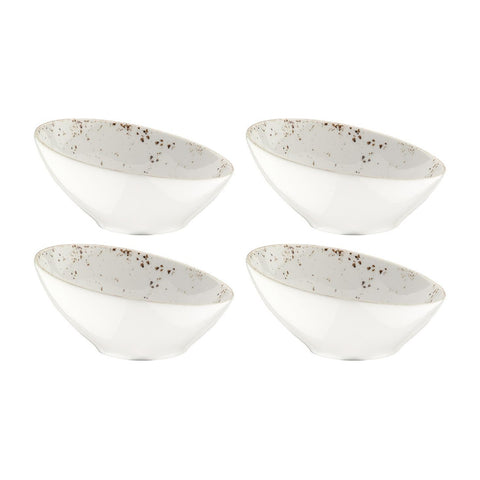 Bonna China Grano dia.6.5" h:3" 12 oz. Round Decorated Porcelain Bowl (Set of 4)