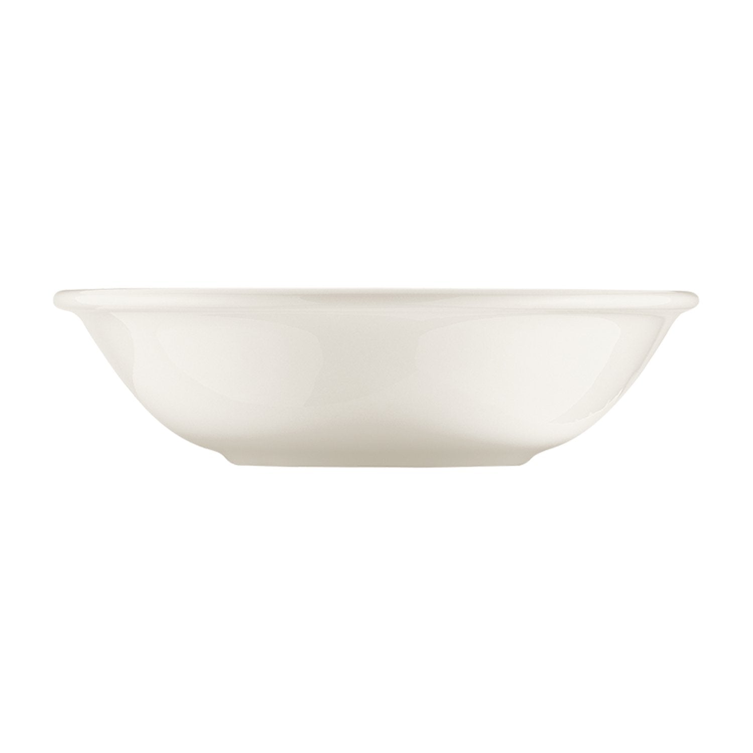 Bonna China Gourmet dia.5.25" h:1.5" 7 oz. Round Warm White Porcelain Bowl (Set of 4)