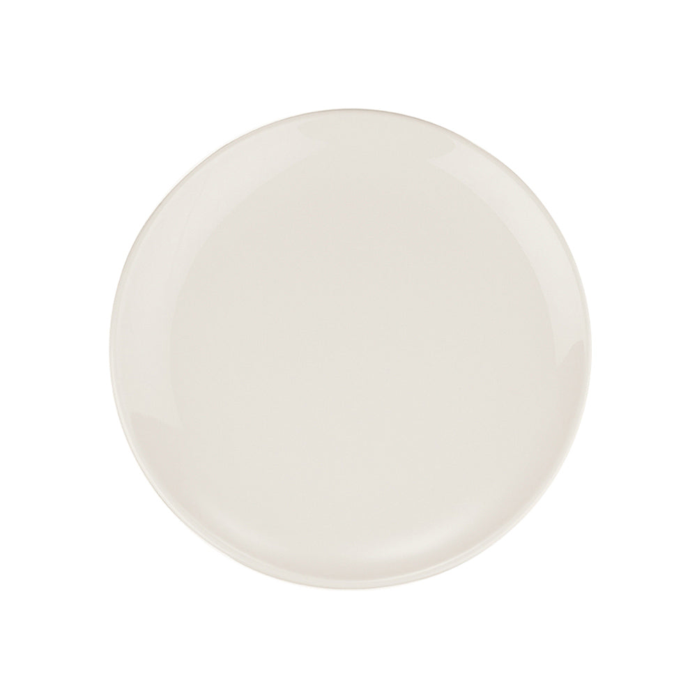 Bonna China Gourmet dia.7.5"  Round Warm White Porcelain Plate (Set of 4)