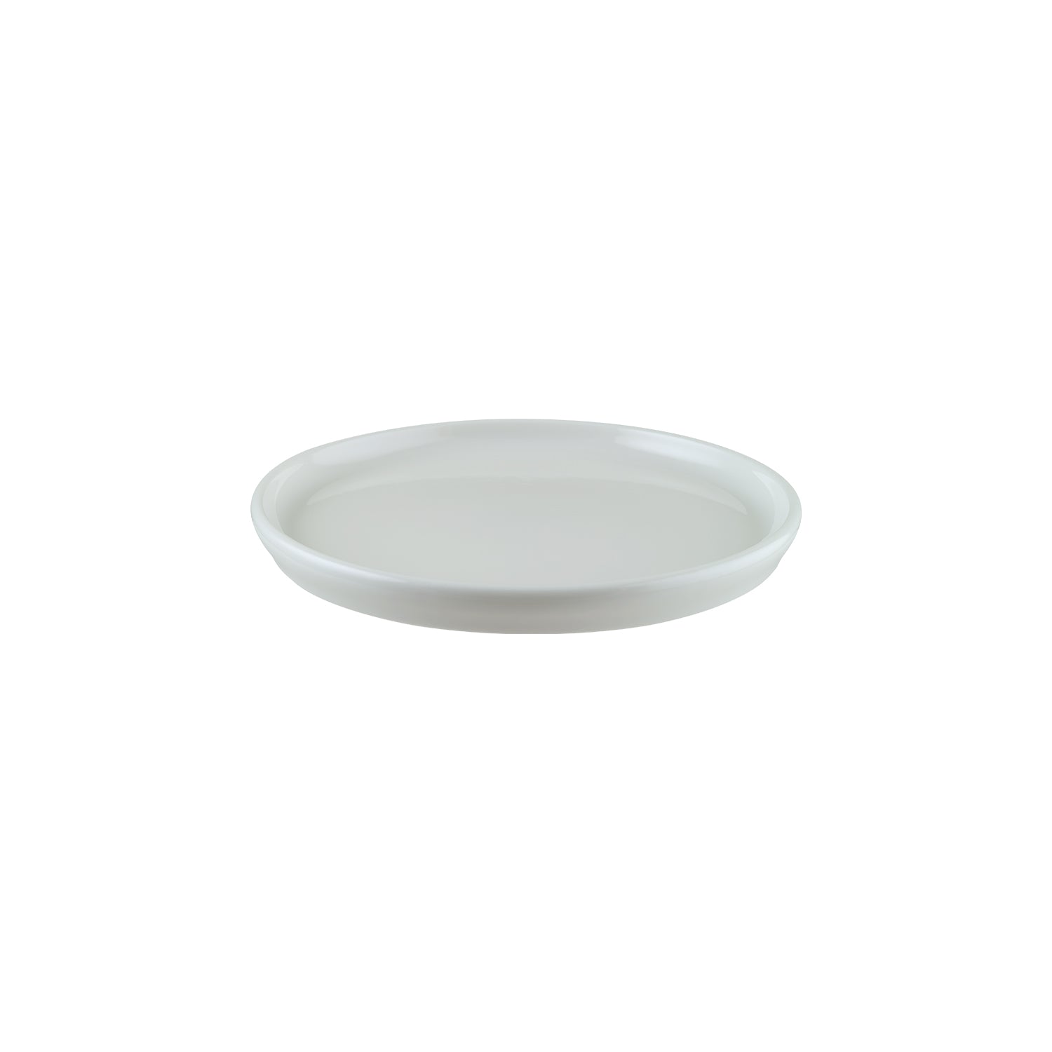 Hygge dia.11"  Round White Porcelain Plate