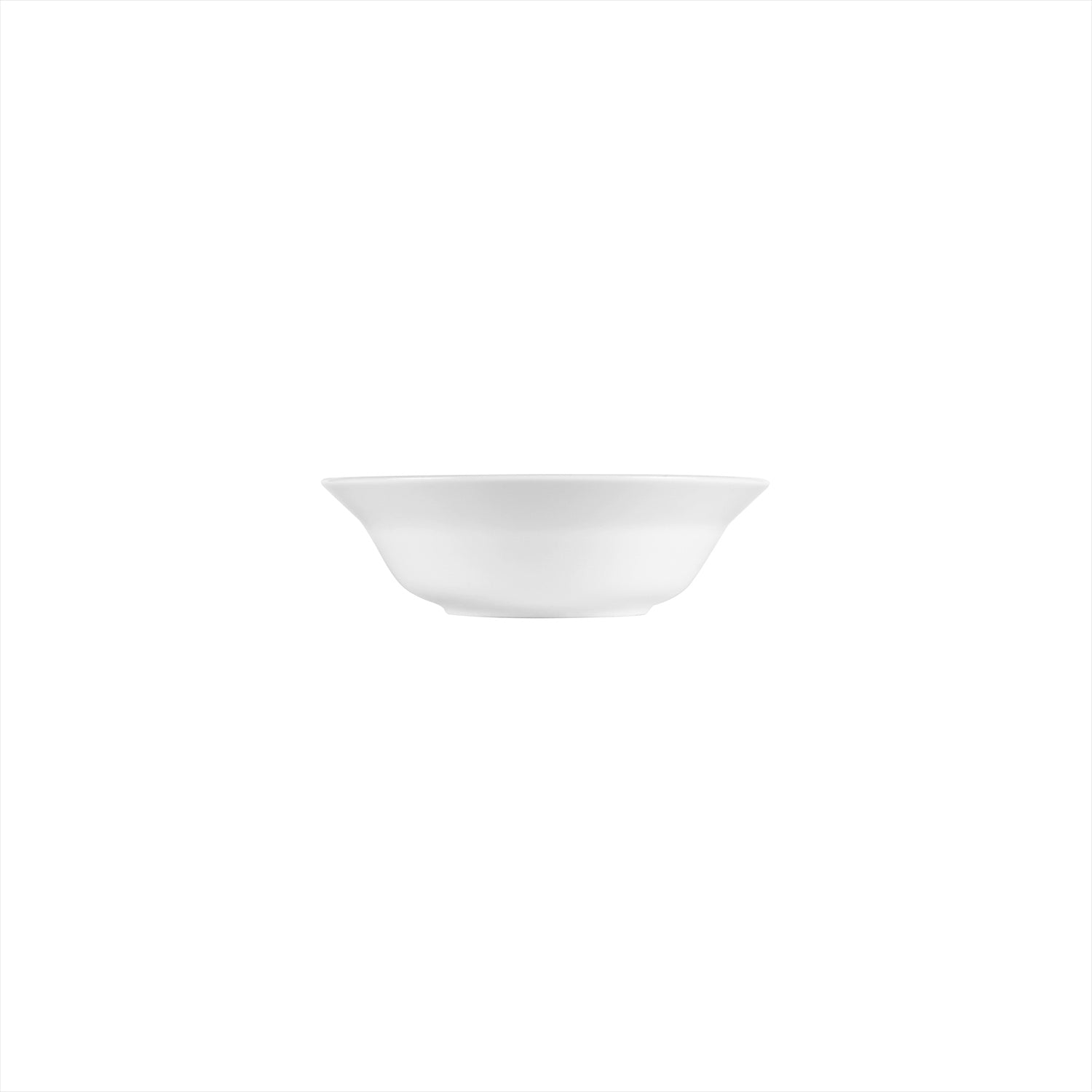 Porcelain Lizbon dia.7.25" h:2.25" 24 oz. Round White Porcelain Bowl (Set of 4)